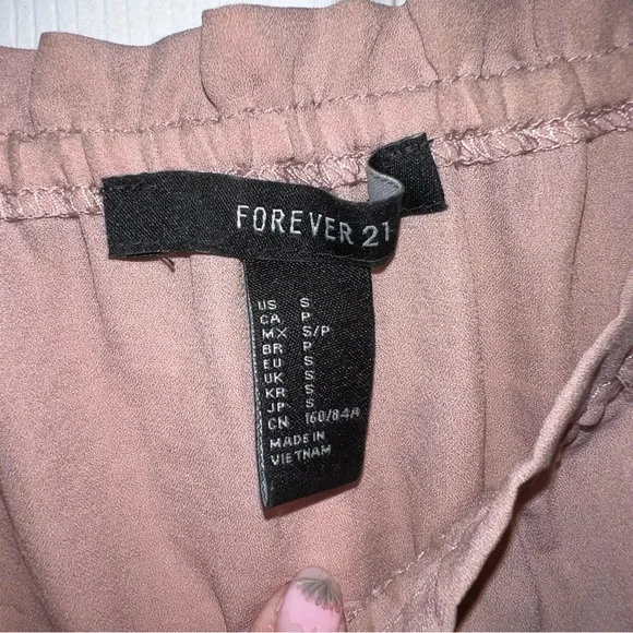 Forever 21 | women’s mauve off shoulder size small top - Picture 4 of 4